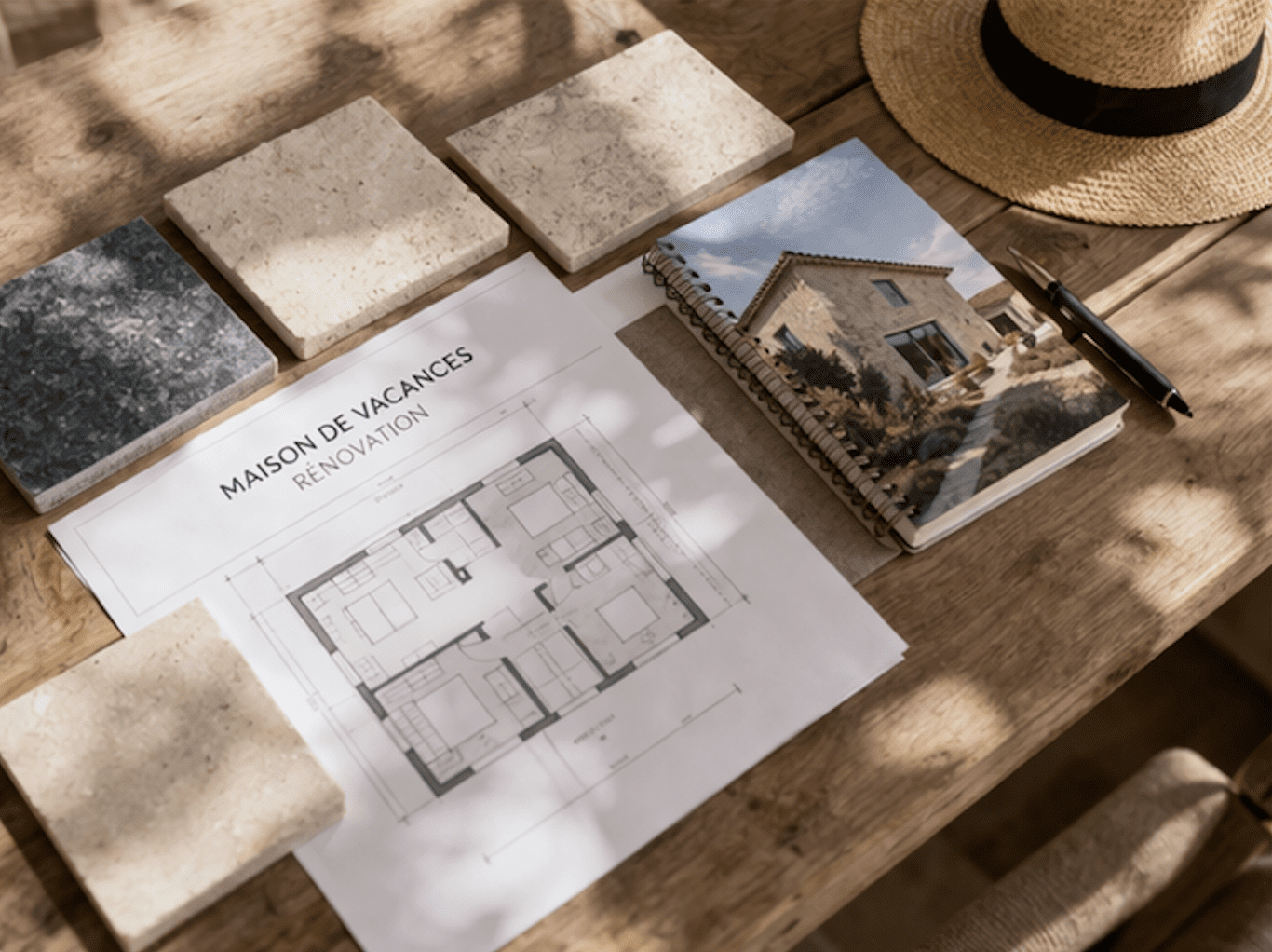 rénover sa maison de vacances - étude du projet